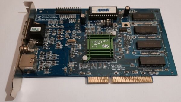 EPOCH 3D PRO AGP Grafikkarte (SiS 6316, 4MB, VGA, TV-out, 1998) - Image 2