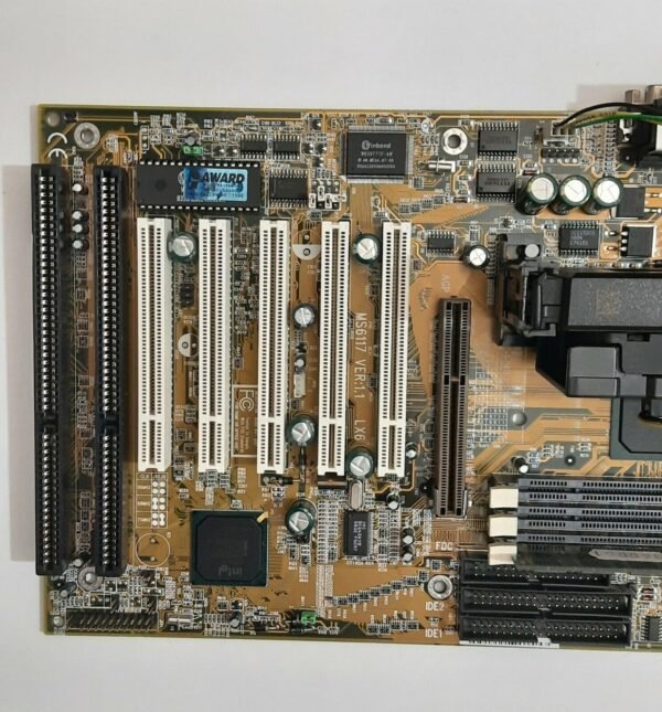 MSI MS-6117 Slot 1 440LX AGP ISA Mainboard + Pentium II 300MHz + 128MB SD-RAM - Image 2