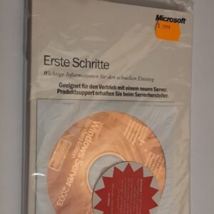 Microsoft Windows Server 2003 Standard Edition (retro, NOS)