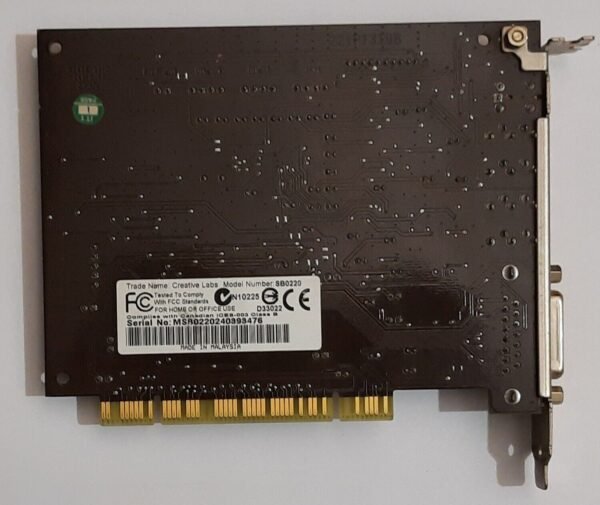 Creative Sound Blaster Live! 5.1 Digital PCI Soundkarte (SB0220, EMU10K1, 2002) - Image 3