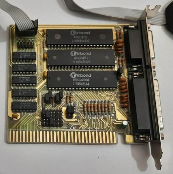 ATIO-V8 ISA 8-bit Multi-I/O Controller (COM, LPT, retro, 1992) - Image 2