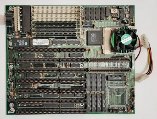 dtk PKM-00037S VLB ISA 486 retro Mainboard + Intel 80486DX2 66MHz + 16MB RAM