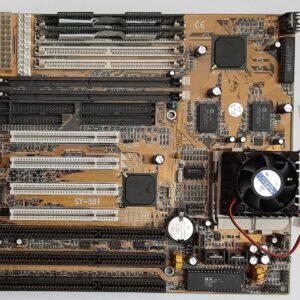 Soyo SY-5BT Sockel 7 i430TX ATX/AT ISA Mainboard + Pentium MMX 233MHz + 64MB RAM