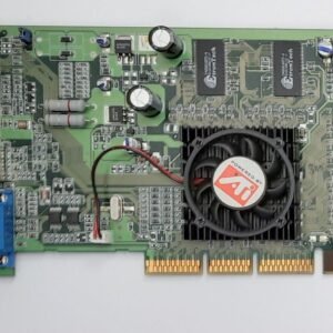 Sapphire Radeon 7500 AGP Grafikkarte (ATI, 64MB DDR, V/D/VO, retro, 2001)