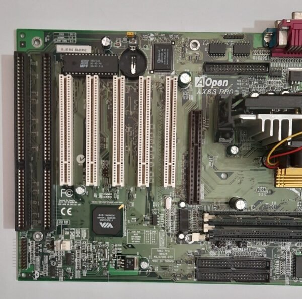 AOpen AX63 Pro Slot 1 ISA AGP Mainboard + Intel Pentium III 667MHz + 256MB RAM - Image 2