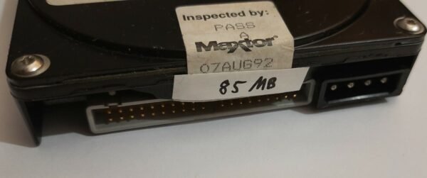Maxtor 7080AT IDE Festplatte (80MB, retro, 1992) - Image 3