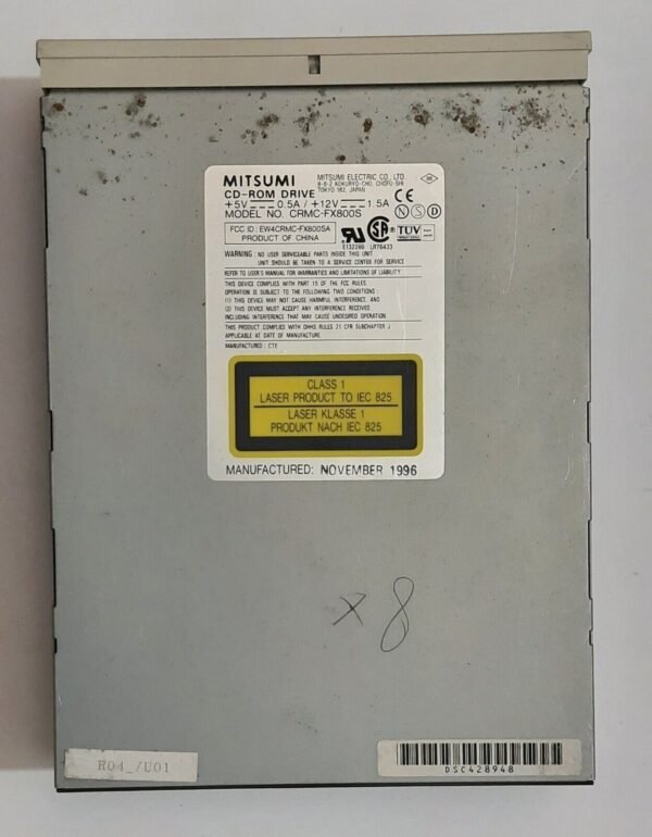 Mitsumi CRMC-FX800S 8x IDE CD-ROM-Laufwerk (retro, 1996) - Image 2