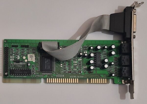 D&B ASOUND 3D-PNP ISA Soundkarte (Avance Logic ALS100+, AS004, 1997)