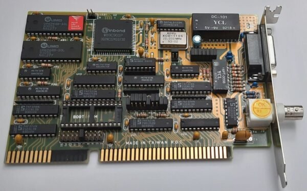 Winbond W89C901P ISA Netzwerkkarte (BNC, Koax, UMC, 1993) - Image 2