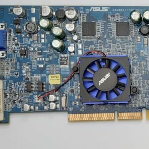 ASUS A9600XT/TVD AGP Grafikkarte (ATI Radeon 9600XT, 128MB, retro, 2004)