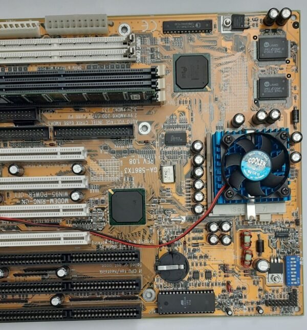 Gigabyte GA-586TX3 i430TX Sockel 7 ISA retro Mainboard + AMD K6-2 300MHz + 64MB - Image 3