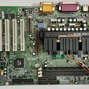 Epox EP-7KXA Slot A ISA AGP retro Mainboard + AMD Athlon 600MHz + 512MB SD-RAM