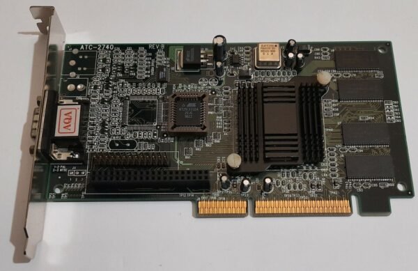 A-Trend Speedy 3D I0740 AGP Grafikkarte (ATC-2740, Intel i740, 8MB, retro, 1998) - Image 2