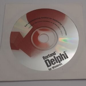 Borland Delphi for Windows CD-ROM (retro, 1995)