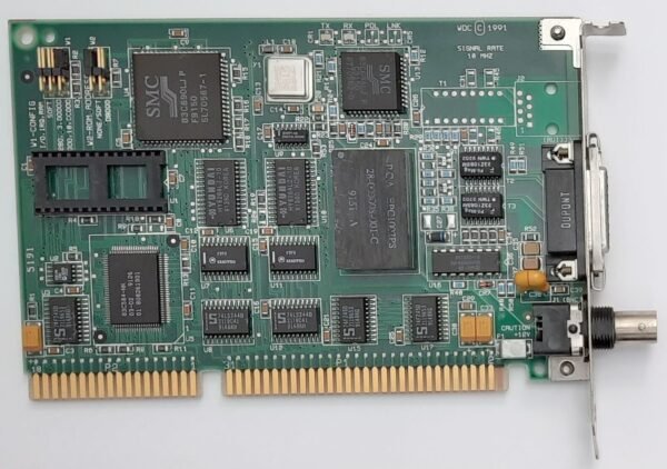 SMC EtherCard Elite 16 ISA Netzwerkkarte (8013EPC, SMC 83C690, Koax, BNC, 1992)