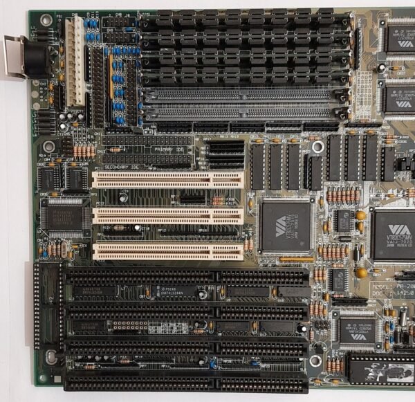 FIC PA-2000 Sockel 5 ISA Mainboard + AMD 5k86-P75 75MHz + 32MB EDO-RAM - Image 2