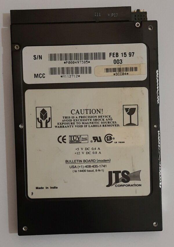 Palladium P1200-2AF IDE Festplatte (1200MB, 1.2GB, 1997) - Image 2