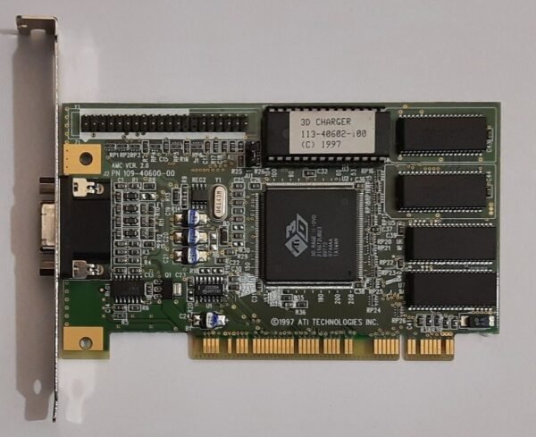 ATI 3D Charger PCI Grafikkarte (ATI 3D Rage II+DVD, 109-40600-00, 2MB, 1997)