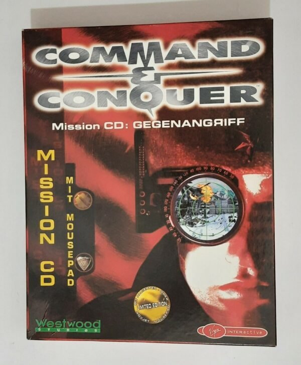 Command & Conquer  Alarmstufe Rot: Mission CD Gegenangriff PC Big Box CD-ROM