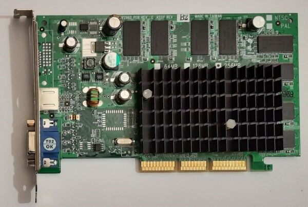 Leadtek LR2969 AGP Grafikkarte (256MB, nvidia GeForce FX5500, 2004, passiv)