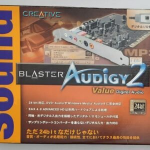 Creative Audigy 2 Value PCI Soundkarte (CA0108 / EMU10K2.5, 2003, retro, OVP)