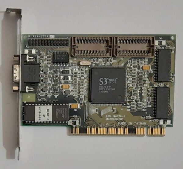 ACER P60-ELSA PCI Grafikkarte (S3 Trio64, 86C764-P, 1MB, retro, 1995)