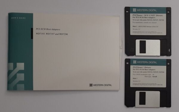 Western Digital 7197RTL PCI-SCSI Adapter Kit (1995, retro, NOS) - Image 6