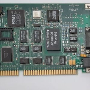 SMC EtherCard Elite 16 ISA Netzwerkkarte (8013EPC, SMC 83C690, Koax, BNC, 1992)