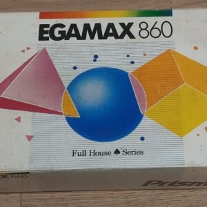 Prisma EGAMAX 860 8-bit ISA Grafikkarte (Genoa, 1988, retro, OVP)
