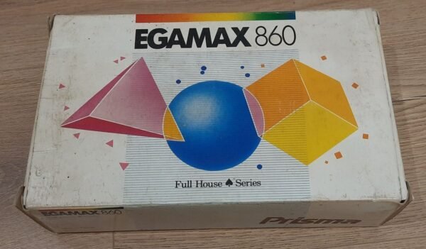 Prisma EGAMAX 860 8-bit ISA Grafikkarte (Genoa, 1988, retro, OVP)