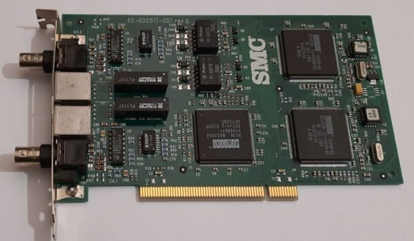 SMC EtherPower2 Dual Channel PCI Netzwerkkarte (8434BT, Koax, BNC, RJ45, 1995) - Image 2