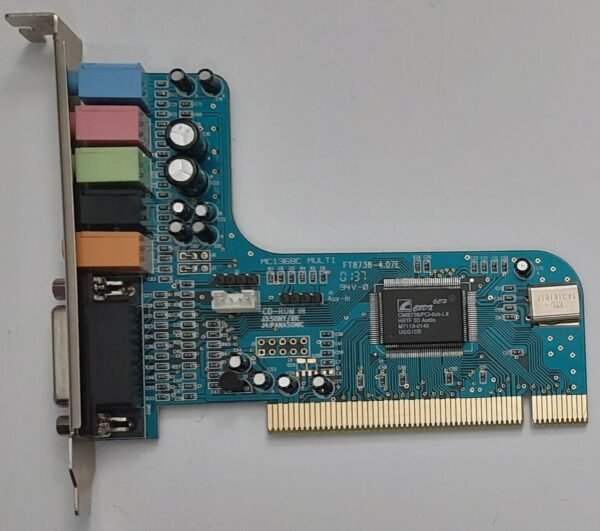 Ultron FT8738-4.07E PCI Soundkarte (CMI8738, retro, 2001)