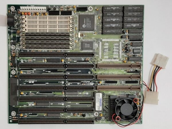 Chicony CH-491E ISA VLB Mainboard + Intel 80486DX2 66MHz + 16MB RAM