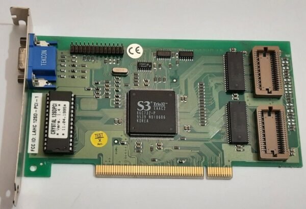 miro Crystal 12SD PCI Grafikkarte (S3 Trio32, 86C732-P, 1MB, 1995) - Image 2