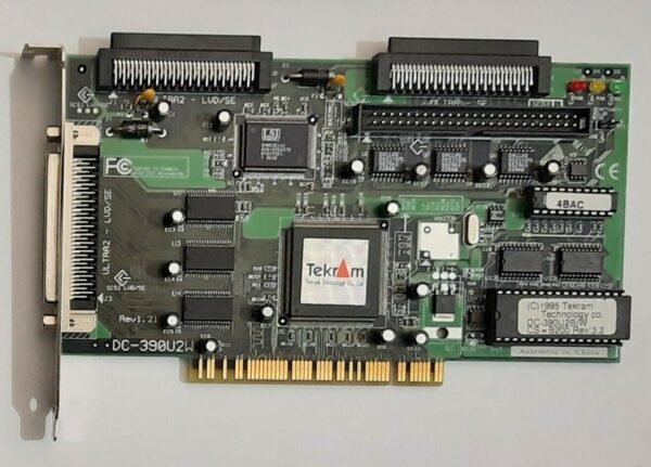 Tekram DC-390U2B/W PCI SCSI Controller (retro, 1995, OVP) - Image 2