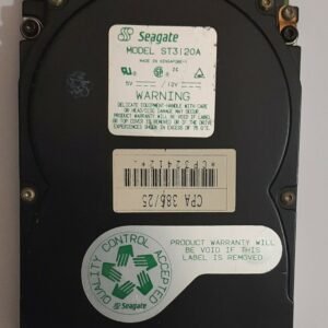 Seagate ST3120A IDE Festplatte (107MB, retro, 1992)