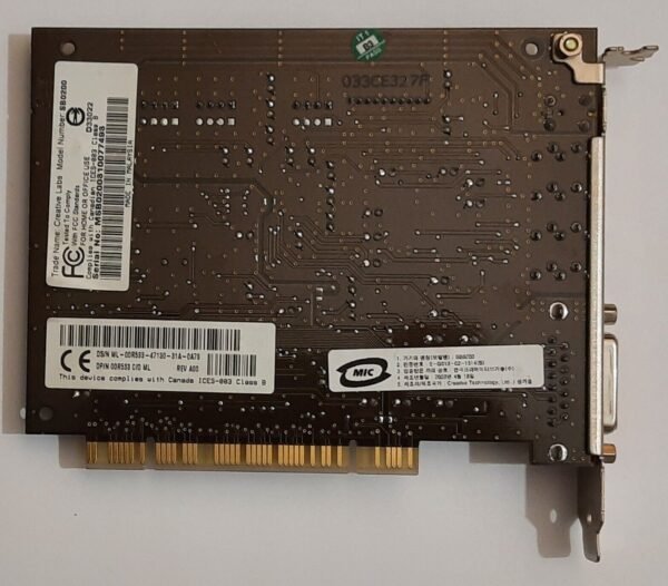 Creative Sound Blaster Live! Dell OEM PCI Soundkarte (SB0200, EMU10K1, 2002) - Image 4