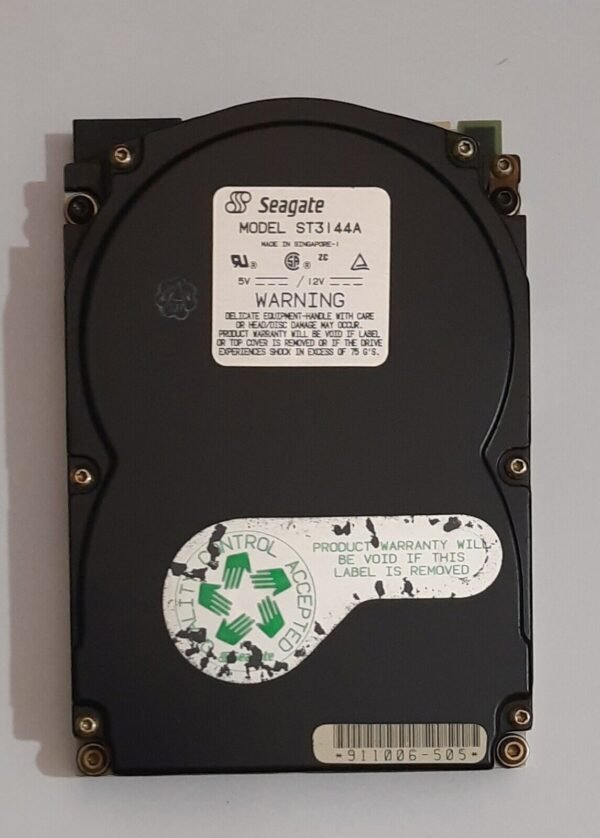 Seagate ST3144A IDE Festplatte (131MB, retro, 1992)