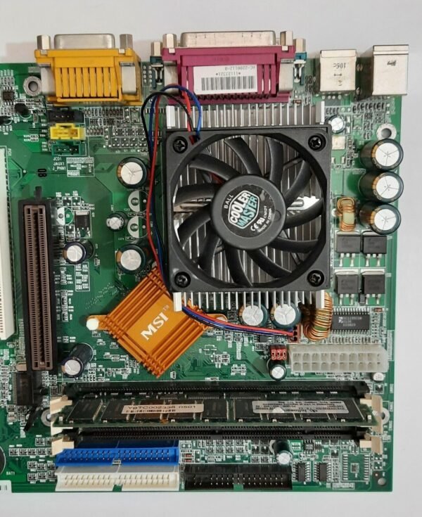 MSI K7T Pro2 MS-6330 Sockel A retro AGP Mainboard + Duron 1000MHz + 256MB RAM - Image 3