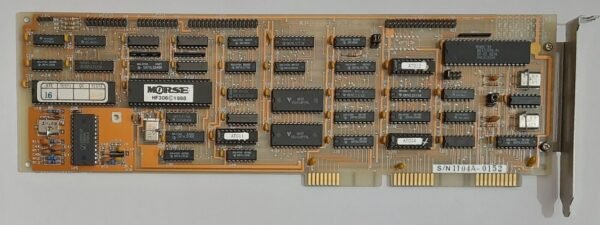 Morse KP2000 V3.2 ISA MFM Floppy Controller (retro, 1988)