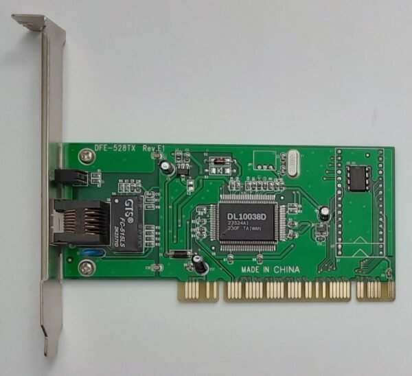 D-Link DE-528TX PCI Netzwerkkarte (RJ45, Ethernet, DL10038D, retro, 2002)