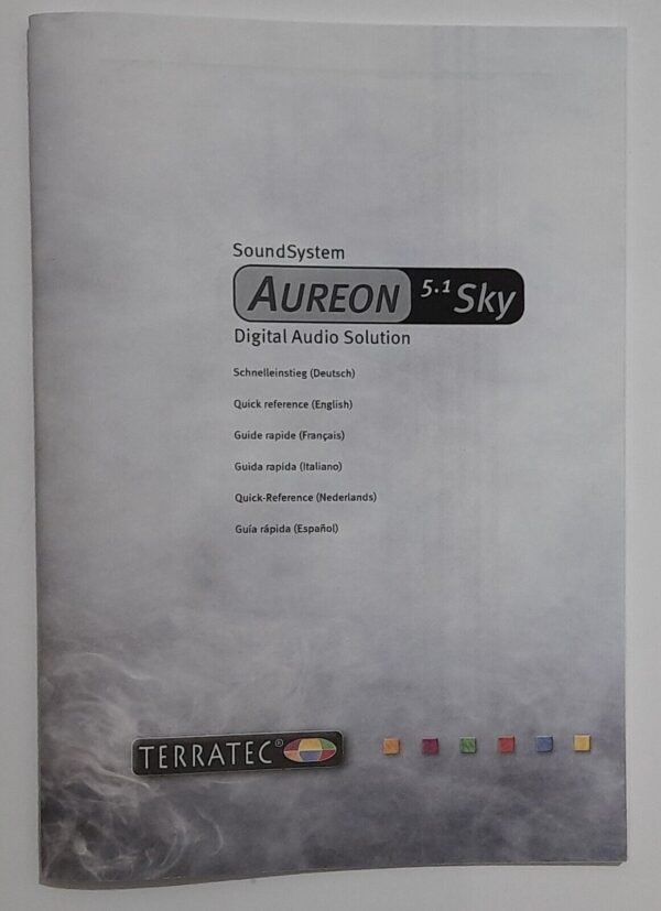 Terratec Aureon 5.1 Sky PCI Soundkarte (ICE1724, OVP, retro, 2002) - Image 4