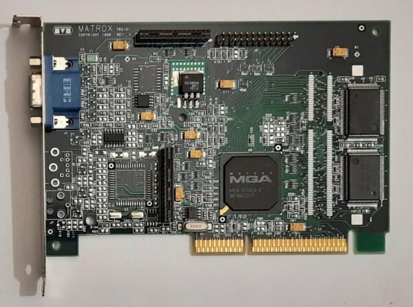 Matrox Productiva G100 AGP Grafikkarte (G+/PROA/4BI/5, 4MB, 1998)