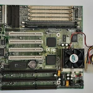 DFI P5BTX/L i430TX Sockel 7 ISA Mainboard + Pentium MMX 200MHz + 64MB RAM