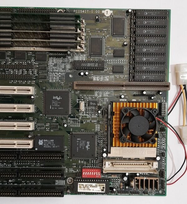 TMC PCI54IT Sockel 7 ISA retro Mainboard + Intel Pentium 75MHz + 32MB RAM - Image 3