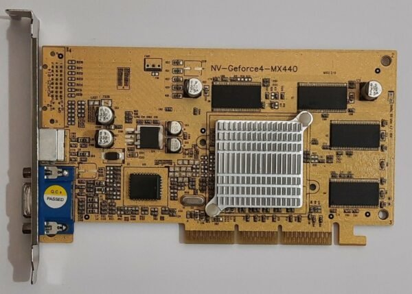 AAS440SE-64B TV AGP Grafikkarte (nvidia GeForce4 MX440, 64MB)