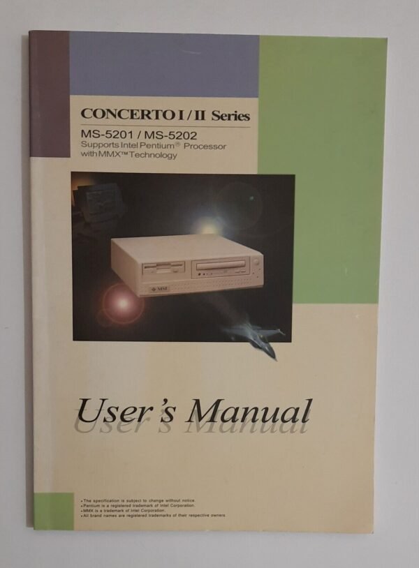 MSI MS-5201 / MS-5202 Sockel 7 Mainboard User's Manual / Handbuch