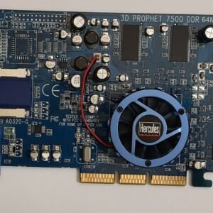 Hercules 3D Prophet 7500 AGP Grafikkarte (ATI Radeon 7500, 64MB, 2002)