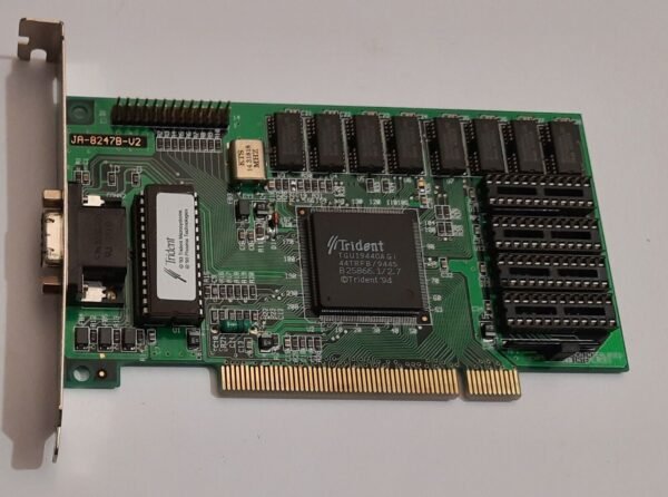 Jaton JAX-8247B PCI Grafikkarte (Trident TGUI9440AGi, 1MB, retro, 1994) - Image 2