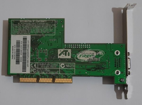 ATI Xpert2000 pro AGP Grafikkarte (Rage 128 pro, 32MB, retro, 2000) - Image 4
